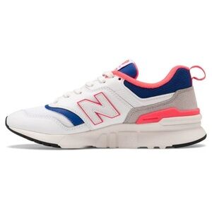 New Balance 997H White Pink Blue Women's Size 8.5